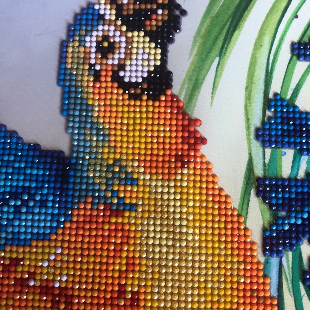 Parrot DIY Rhinestone Picture - Picture 4 of 4